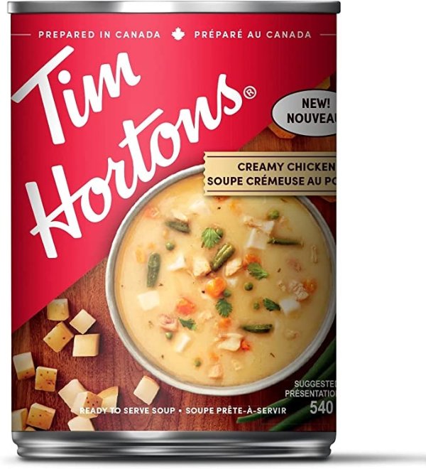 Tim Hortons 鸡肉奶油浓汤