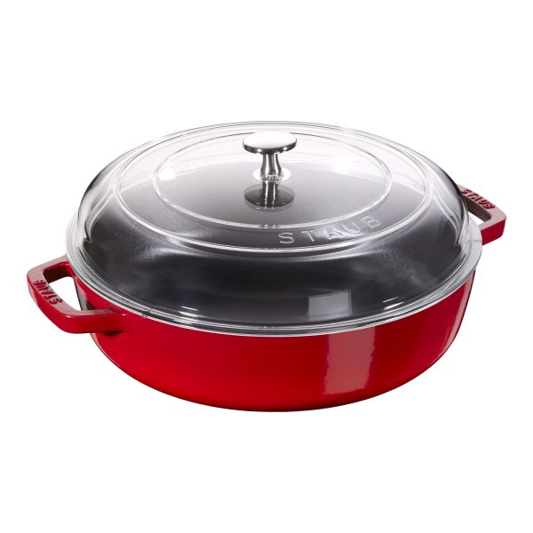 Staub Braisers 3.5 升铸铁圆形