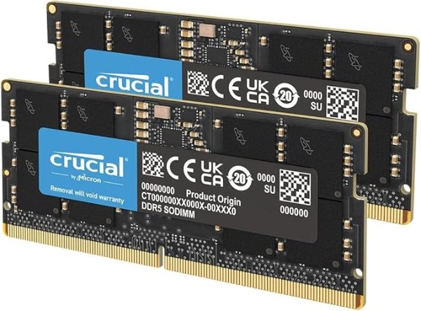 RAM 32GB Kit (2x16GB) DDR5 5600MHz内存条