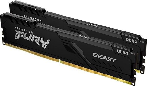 金士顿 FURY Beast 32GB (2x16GB) 3600MHz DDR4 CL18