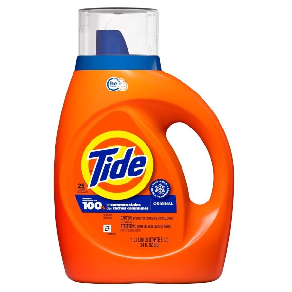 Tide 高效祛污洗衣液 1L瓶装 可洗25次