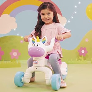 黑五提前抢：little tikes 小泰克 独角兽儿童三轮脚踏平衡车