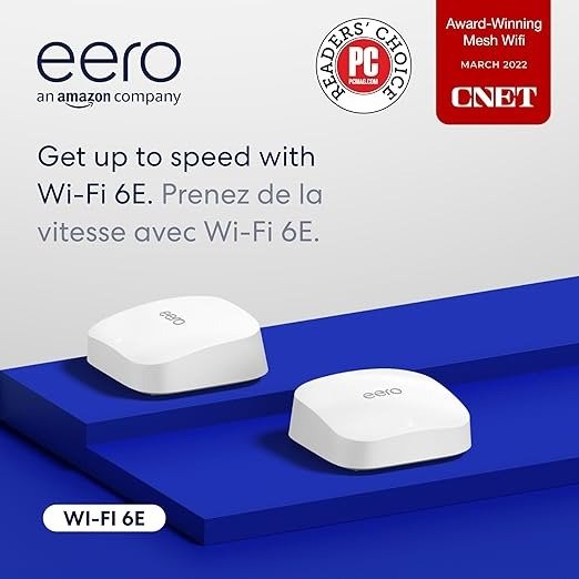 Amazon eero Pro 6E WiFi 2件套