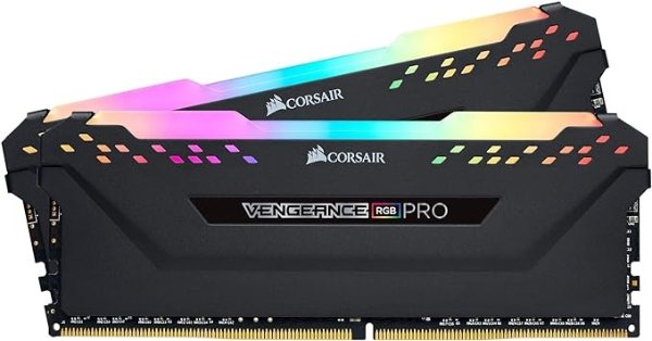 Vengeance RGB PRO 彩灯内存条 32GB (2x16GB) DDR4 3600 (PC4-28800) 