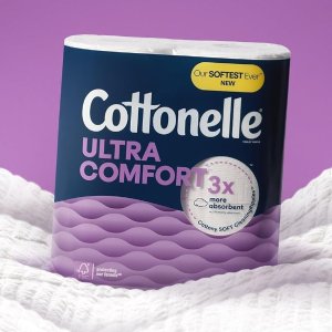 黑五价：Cottonelle 超舒适系列双层卫生纸 12=48卷