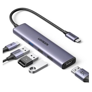 黑五价：UGREEN 5合1多端口 USB C 扩展坞