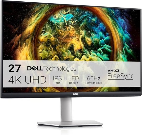 S2721QS 27寸 4K UHD IPS 超薄显示器