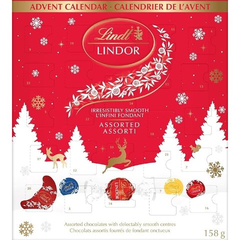 Lindt LINDOR 倒数日历 158g