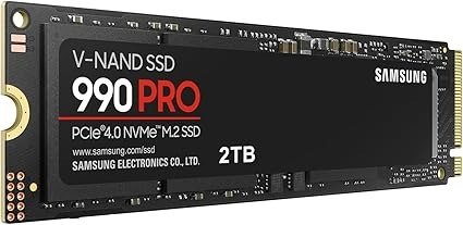 990 PRO SSD 2TB PCIe 4.0 M.2 SSD