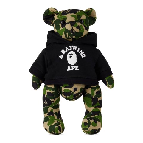 绿色 & 黑色 ABC Camo Bear 玩偶