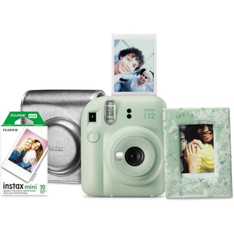 拍立得+相框相纸仅$109黑五价：FUJIFILM Mini 12全色系礼盒套装🎁送礼自用全搞定