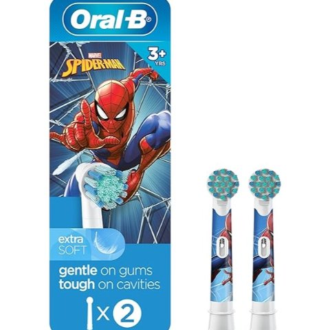 $16.98Oral-B 蜘蛛侠儿童超软替换刷头2件