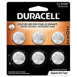 Duracell 金霸王 CR2032 3v 纽扣锂电池 兼容AirTag