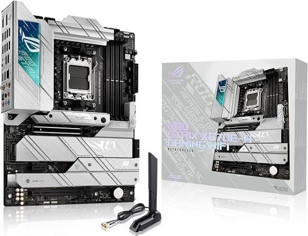 ASUS ROG Strix X670E-A Gaming WiFi 6E Socket AM5主板 DDR5 