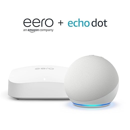 EERO Pro 6E mesh Wi-Fi 路由器+Echo Dot (第5代)