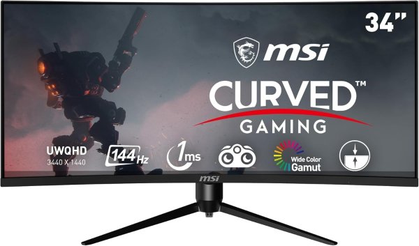 MSI 34寸曲面电竞显示器 144Hz