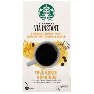 黑五价：Starbucks Via Instant 速溶黑咖啡 100%阿拉比卡豆