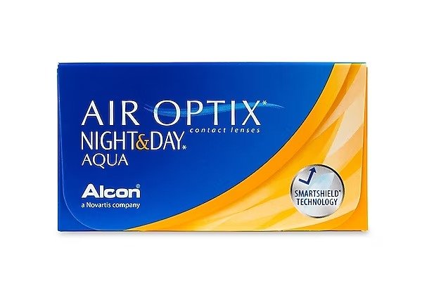 AIR OPTIX® NIGHT & DAY® AQUA 6片 月抛