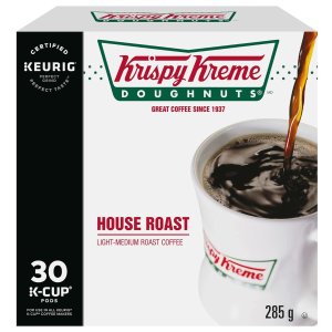 黑五价：Krispy Kreme K-Cup咖啡胶囊30颗 轻中度烘焙