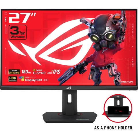 黑五价：ASUS ROG 27寸 电竞显示器2K ⚡ 高刷低延迟首选