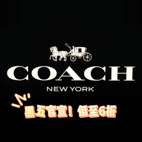 全场低至6折！经典款参加Coach官网 法棍包$301！tabby小号$238！