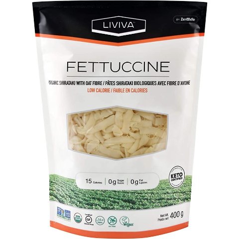 5件享额外9.5折LIVIVA 有机魔芋意大利面含燕麦纤维400g