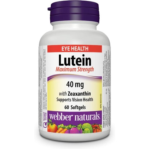 Webber Naturals 叶黄素40mg