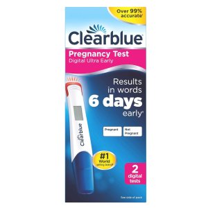 💥史低价💥：Clearblue 可丽蓝电子验孕棒 2支 早6天知结果