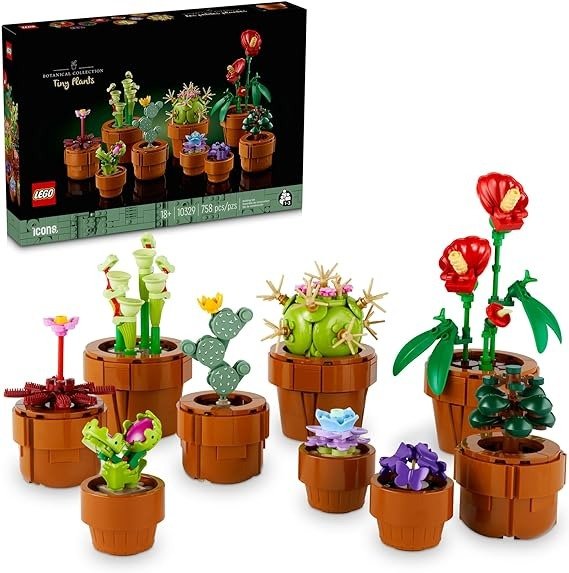 Icons 小植物拼搭套装，植物系列，10329