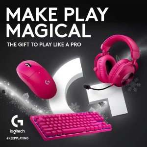 网络星期一：Logitech 年终折扣🔥电竞键盘耳机低至$14.99