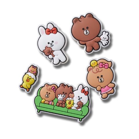 Line Friends 智必星5件套