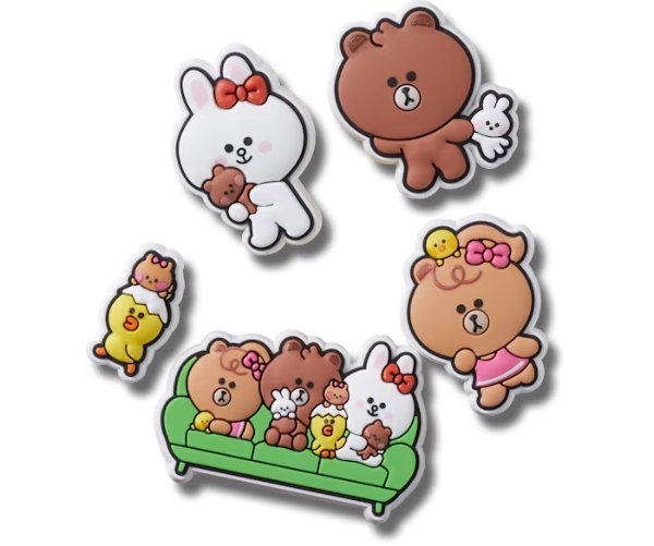 Line Friends 智必星5件套