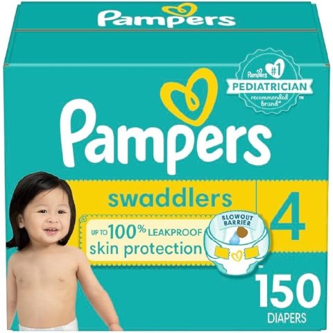 Pampers 4 号纸尿裤，150 片！超值囤货！！！