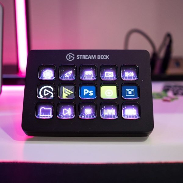 Elgato Stream Deck MK.2 桌搭直播办公好帮手 15个宏建