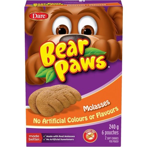 Bear Paws 糖浆饼干 240g