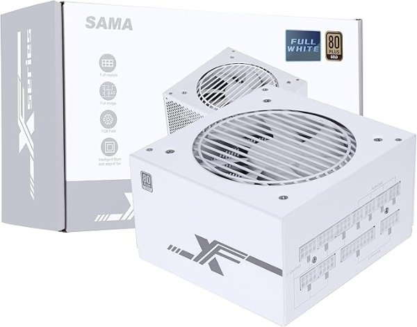 SAMA 750W 电脑电源 全模组化 80PLUS 金牌认证