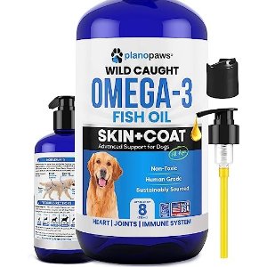 需领取8折优惠券 S&S结账狗用 Omega 3 鱼油