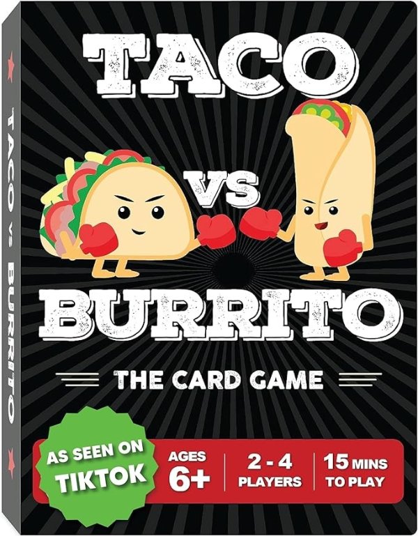 Taco vs Burrito - The Wildly Popular Surprisingly Strategic Card Game Created