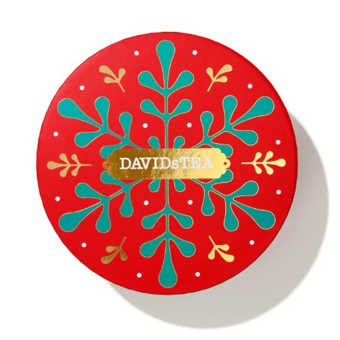 多款日历低至5折💥晚安茶礼盒$12⚡️Boxing day⚡️：DAVIDsTEA 茶叶&茶具 封面圣诞茶轮礼盒$29