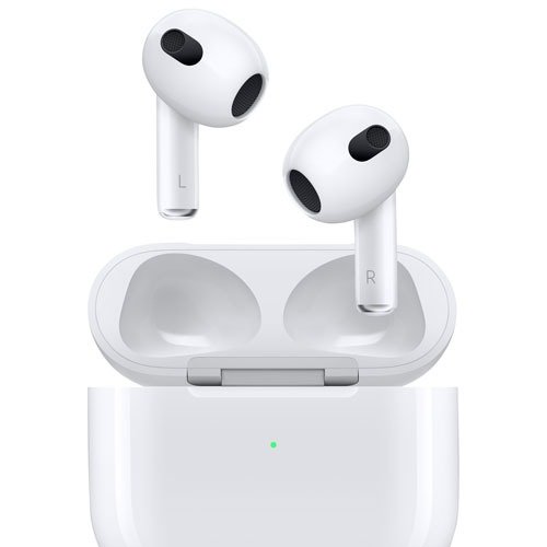 Apple AirPods（第 3 代）入耳式真无线耳塞配闪电充电盒 - 白色