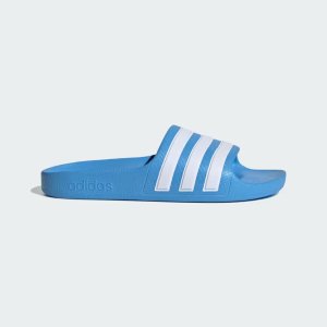 Adidas有大童码Adilette Aqua 儿童拖鞋