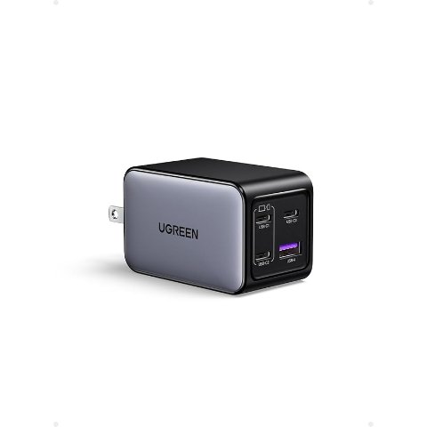 65W USB C 4 端口 GaN 充电器 