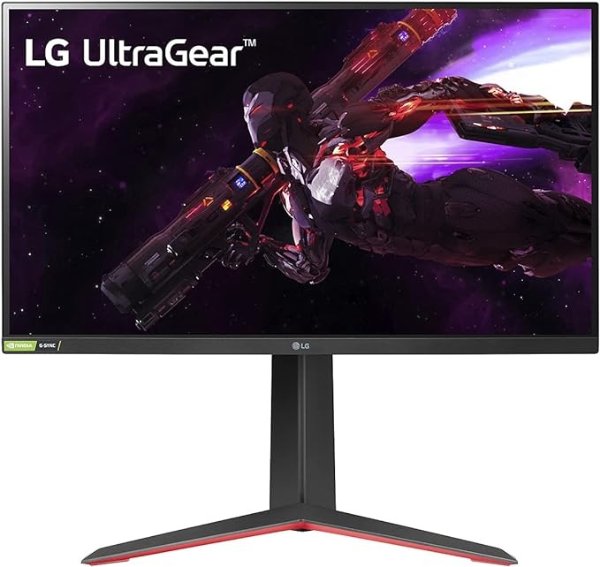 LG 27寸游戏显示器 27 英寸 QHD （2560 x 1440） 165Hz/1ms