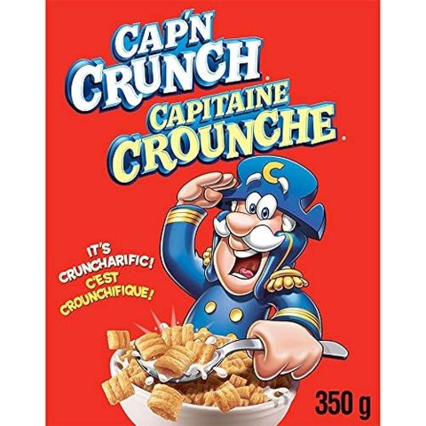 Cap'N Crunch Original 麦片， 350 g