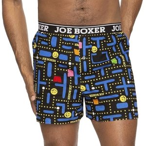 Joe Boxer 男士平角裤 100% 纯棉 舒适通气 宽松