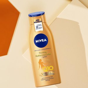 NIVEA妮维雅Q10紧致美黑身体乳400ml 均匀肤色 密集保湿