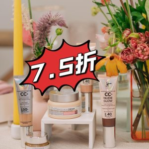 IT Cosmetics 妈生素颜CC霜全部$47 女王自信霜$57