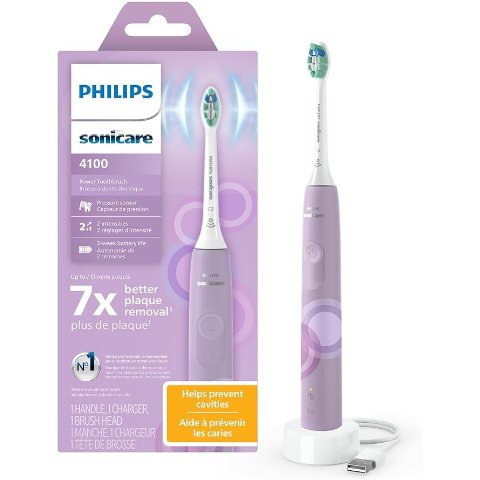 Sonicare 4100 香芋紫电动牙刷