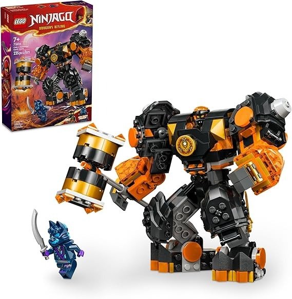 NINJAGO 科尔的元素地球机甲迷你忍者玩具, 71806