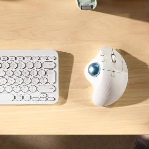 网络星期一：Logitech ERGO M575 无线轨迹球鼠标 两色选